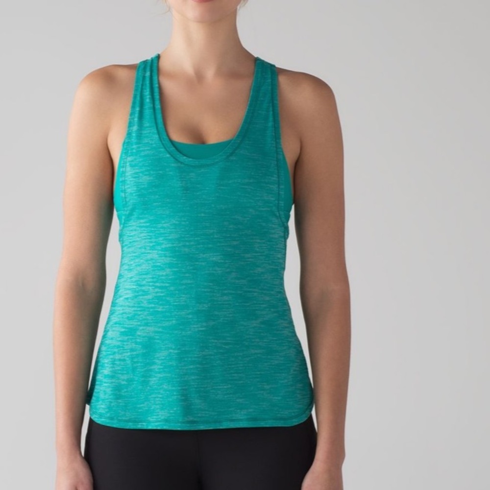 lululemon athletica Teal Tank Top